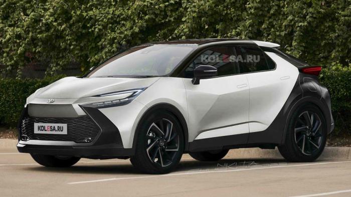 Το ολοκαίνουργιο Toyota C-HR «εμφανίζεται» σε ανεξάρτητα σχέδια